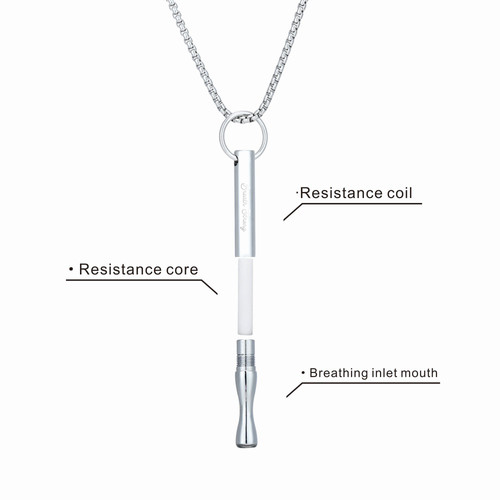 Anxiety Relief Breathing Necklace Mindfulness Decompression Meditation Breath - Picture 35 of 47