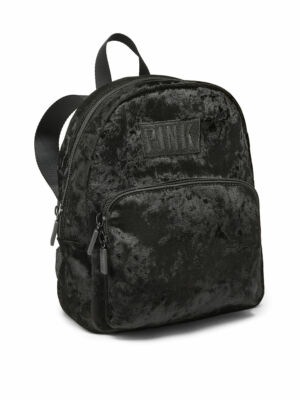 NEW Victoria s Secret PINK Luxe Velvet MINI Backpack School Travel Bag GreatGift