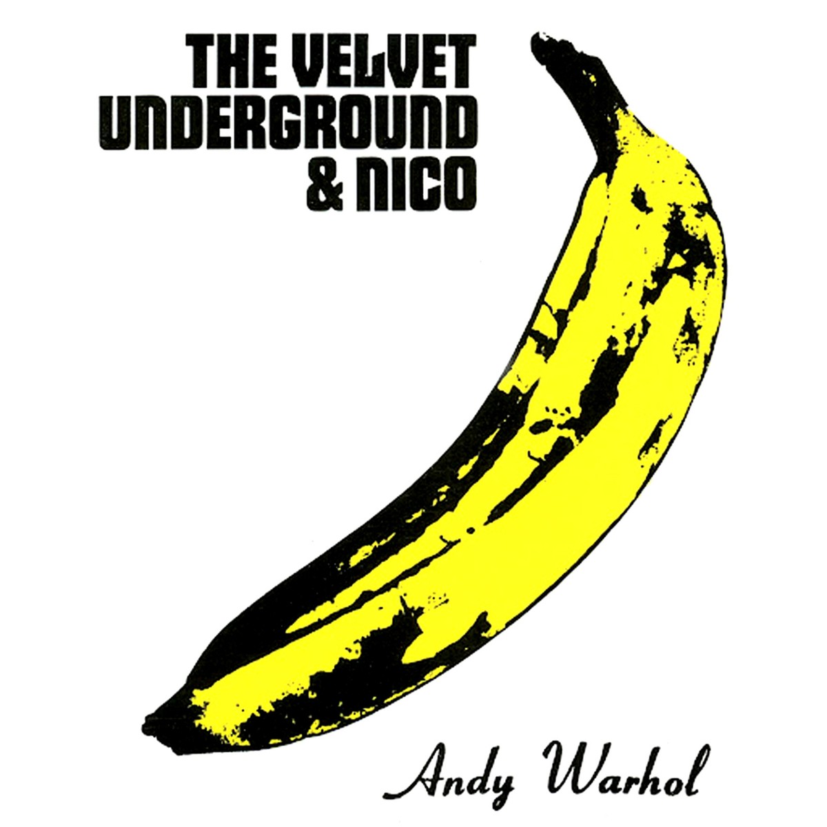 Velvet Underground & Nico .Andy Warhol .Iconic Album Cover Poster