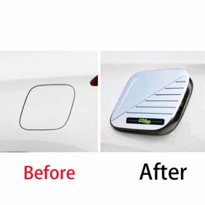 Chrome Fuel Tank Cap Cover For Kia Seltos 2020-2023 – ABS Plastic, Adhesive Installation