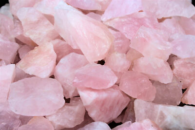 EPIC STONE- Natural Rough Rose Quartz Crystal- Raw Reiki- 2''- 1 Pc