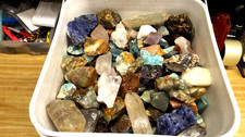10 POUND LOT - Stone Gem Mine Rough Mix For Lapidary Craft Projects