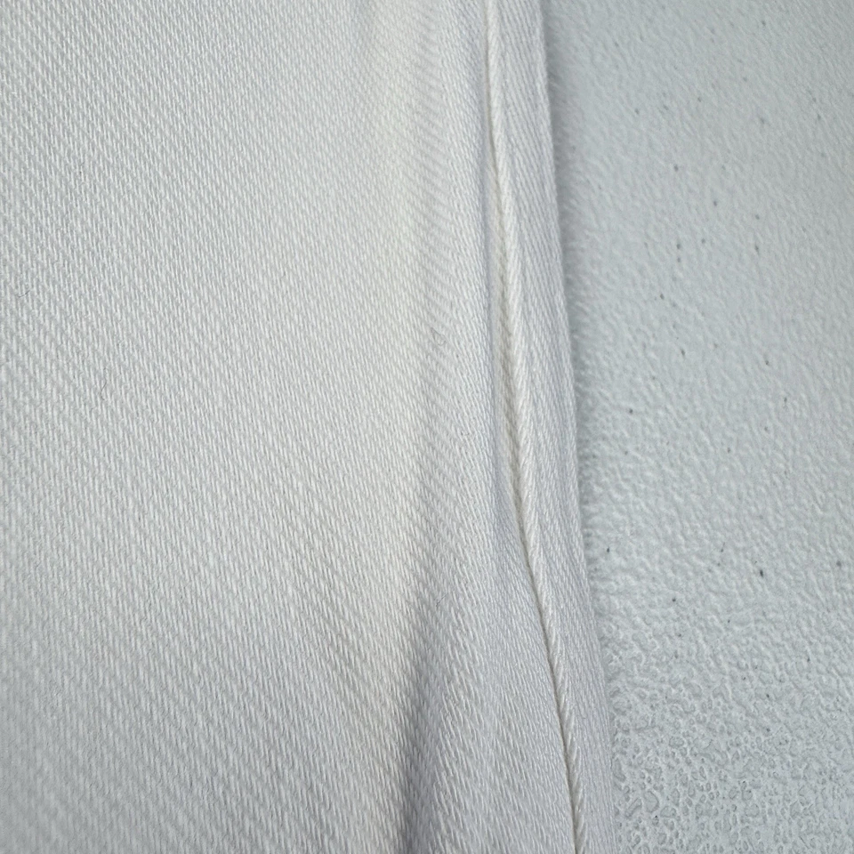 No Nonsense White Denim Capri Pants Womens Size S Back Pockets Stretch - Image 2 of 4