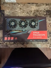 GIGABYTE Radeon RX 6600 EAGLE 8GB GDDR6 Graphics Card