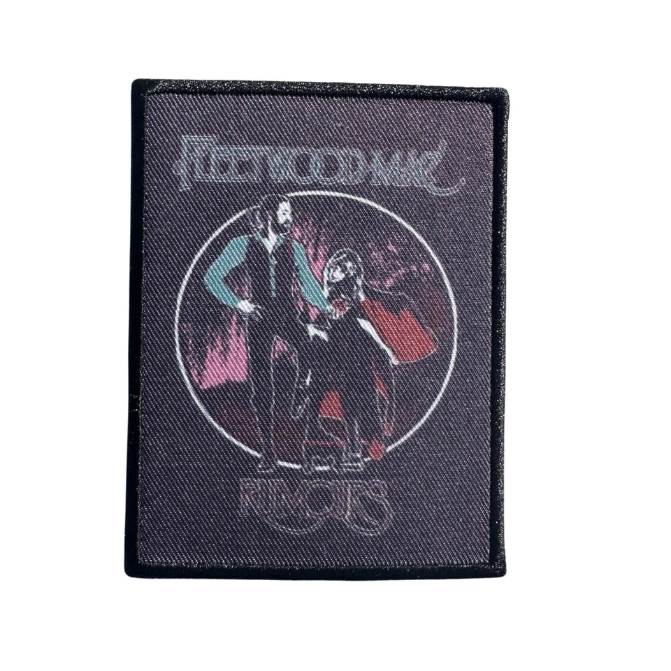 RO TRADE Fleetwood Mac Rumours Printed Iron On Patch - OFFICIAL 35-F