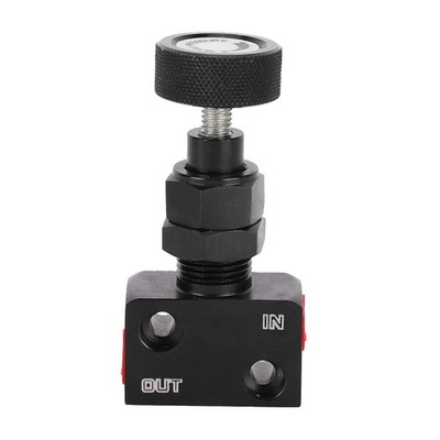Universal Aluminum Black Brake Proportion Valve Adjustable Proportioning Bra SET