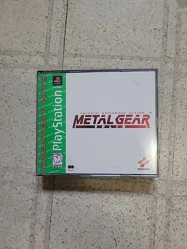 Metal Gear Solid Greatest Hits (Sony PlayStation 1, 1999)