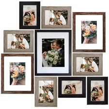 Picture Frames Collage, Gallery Wall Frame Set with 11x14 8x10 5x7 4x6 Frames...