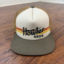 Howler Bros Hat Cap Snap Back Men One Size Br...