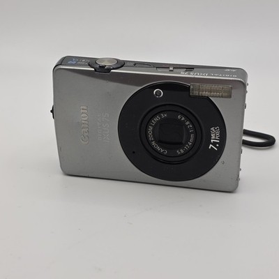 Digitalkamera Canon IXUS 75 Silber Zustand Gut Getestet Kamera Foto Bilder Kam 