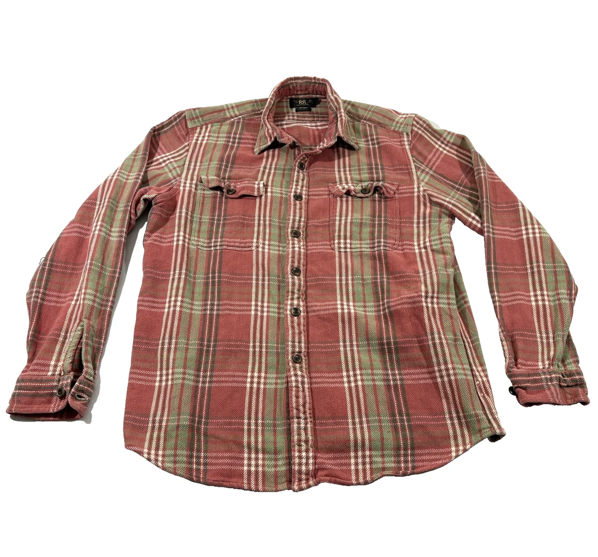 RRL Long Sleeve Red Shirts for Men for sale | eBay
