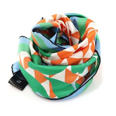 Prada 100 Seide Mehrfarbig Bedruckt Quadrat Twill Schal 1FF004 153252501