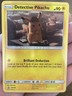 Detective Pikachu HOLO PROMO Pokemon SM194 Holographic Foil Black Star Rare