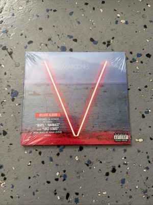 V [Deluxe Version] ~ Maroon 5 ~ CD (2014) ~ Cardboard Digipak ~ New