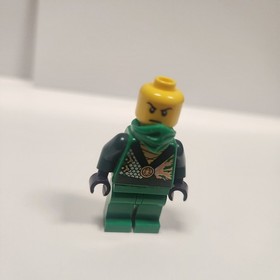 Lego New Ninjago Lloyd Rebooted green ninja Minifigure w/Blade sword 70722 70725