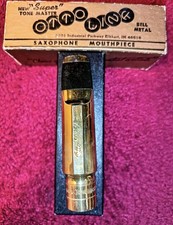  Otto Link Metallmundstück für Tenorsaxophon; Bahn 7*