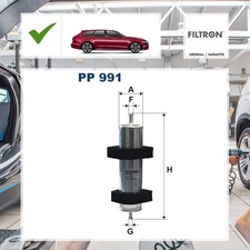 Filtron Kraftstofffilter AUDI A6 Avant (4G5, 4GD, C7) 2.0 TDI