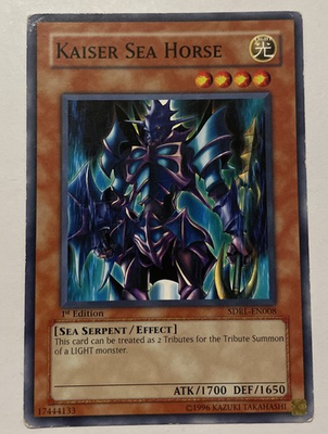 #ad Kaiser Sea Horse SDRL EN008 Common 1st Edition Yugioh $1.15