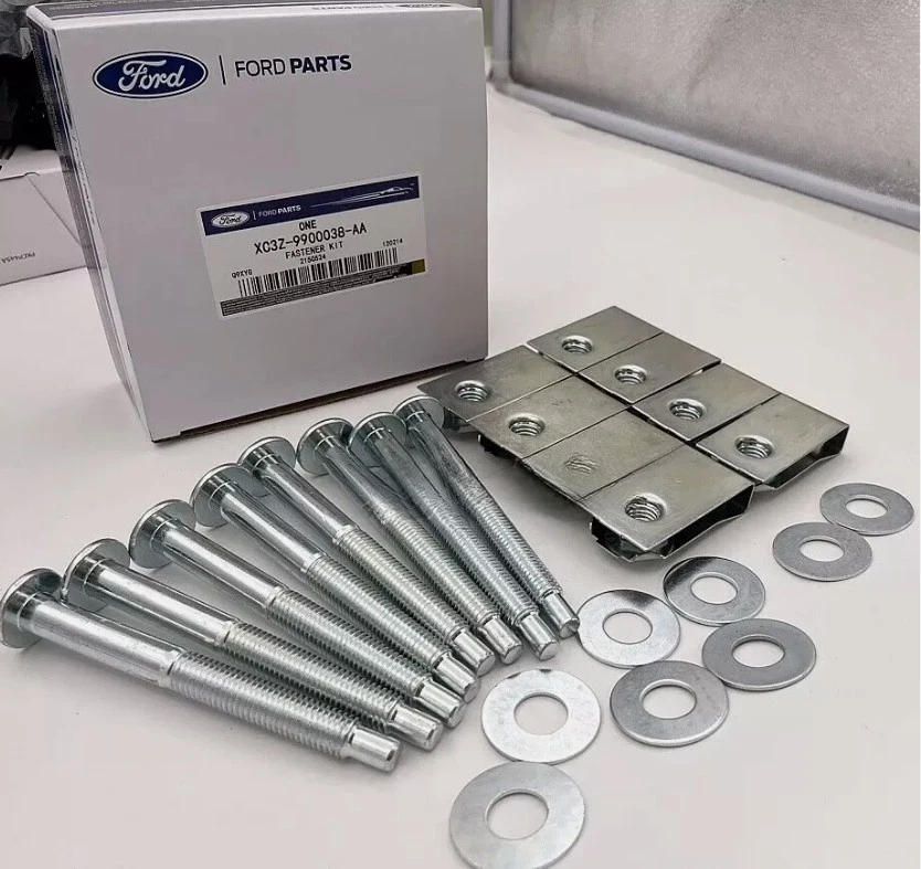 XC3Z-9900038-AA OEM NEW Ford Bed Mounting Kit (Self Tapping Nuts) Foto 2 de 4