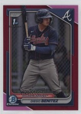 2024 Bowman Chrome Prospects Fuchsia Refractor /199 Diego Benitez #BCP-39 1d59
