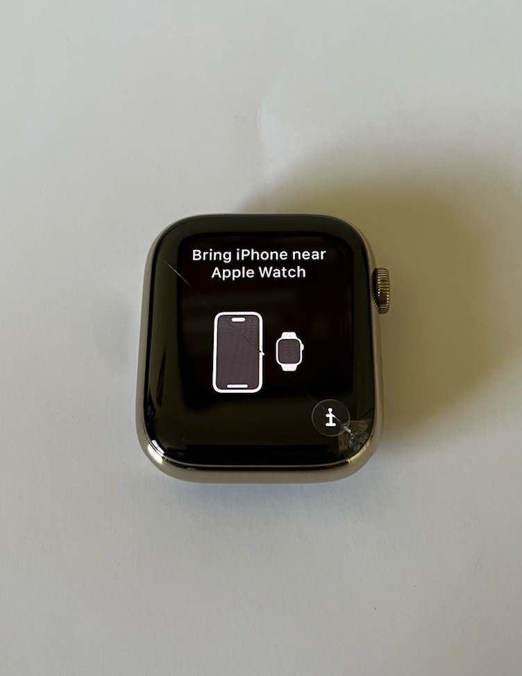 Apple Watch Series7 45mm Stainless Steel & Ceramic Case GPS Apple Watch Series7 45mm Stainless Steel & Ceramic Case GPS