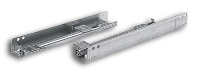 HETTICH Schreibplatten-Auszugsführung, m.Rücklaufarret., Quadro 25 56014, Stahl 