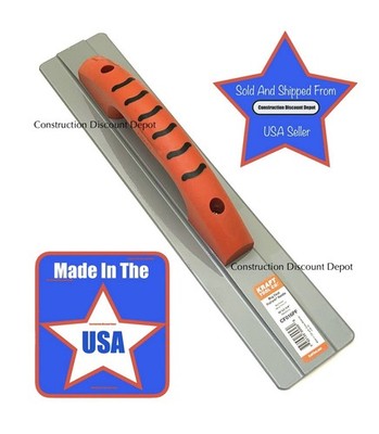 Kraft Tool Co 16'' In. X 3-1/4 In. Square End Magnesium Hand Float With Proform