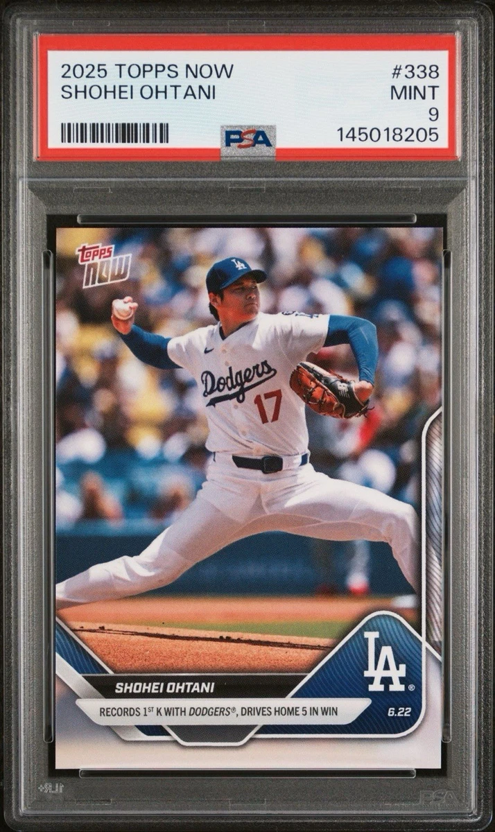 大谷翔平 2025MLB Topps Now #338 PSA10 OHTANI 2025 Topps Now - Shohei Ohtani #338 for sale | eBay