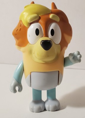 Moose Bluey TV Show Uncle Rad Dog Figure Heeler Family