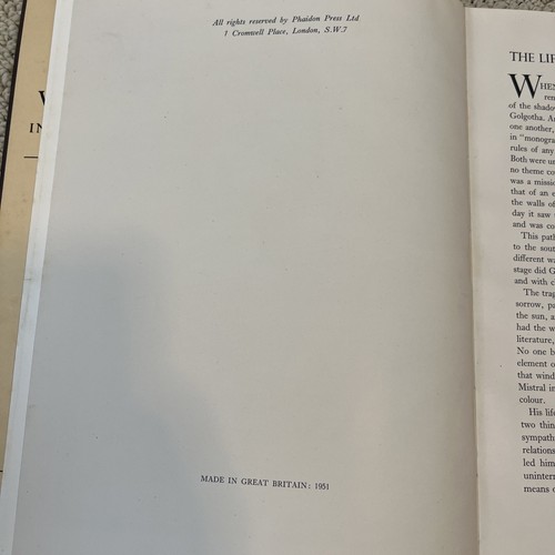 VAN GOGH in Full Colour 50 PLATES HC/Dust Jacket PHAIDON PUBLISHER 1951 - Picture 4 of 14