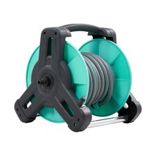Garden Hose Reels Set 10/15/20/25/30m Portable Irrigation Hose Reels w/Water Gun