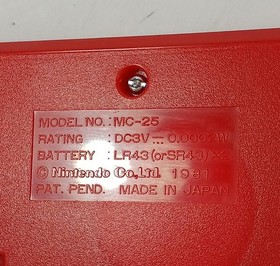 Nintendo Game & Watch Mickey Mouse MC-25 From Japan A1842