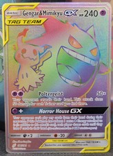 Gengar & Mimikyu GX (Segreto) 186/181 Sm-Team Up Holo