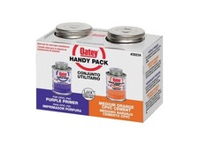 Oatey 30234 CPVC/Primer, Liquid, Orange/Purple, 4 oz
