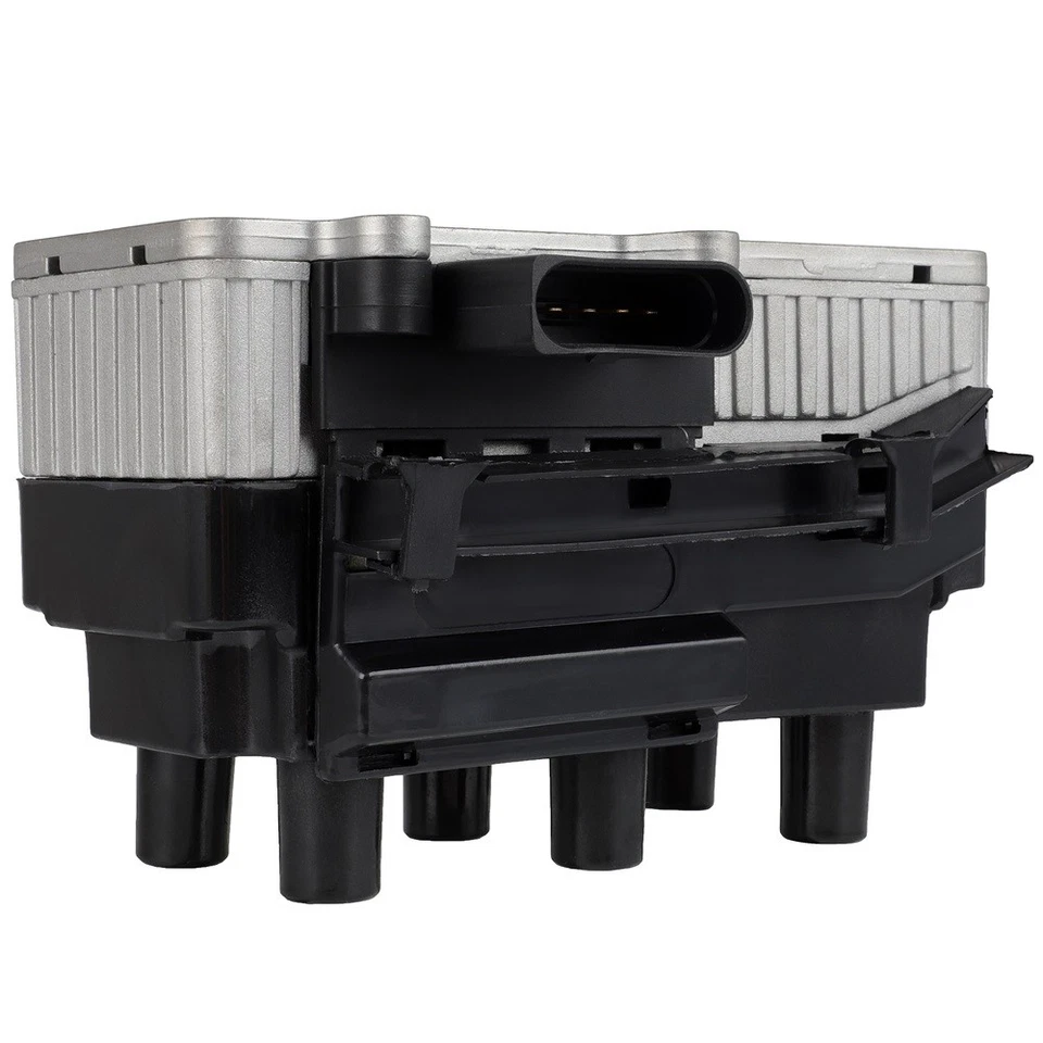 1× Ignition Coils & 6× Spark Plugs Fit For 1999-2001 Volkswagen Golf Jetta 2.8L - Image 2 of 4