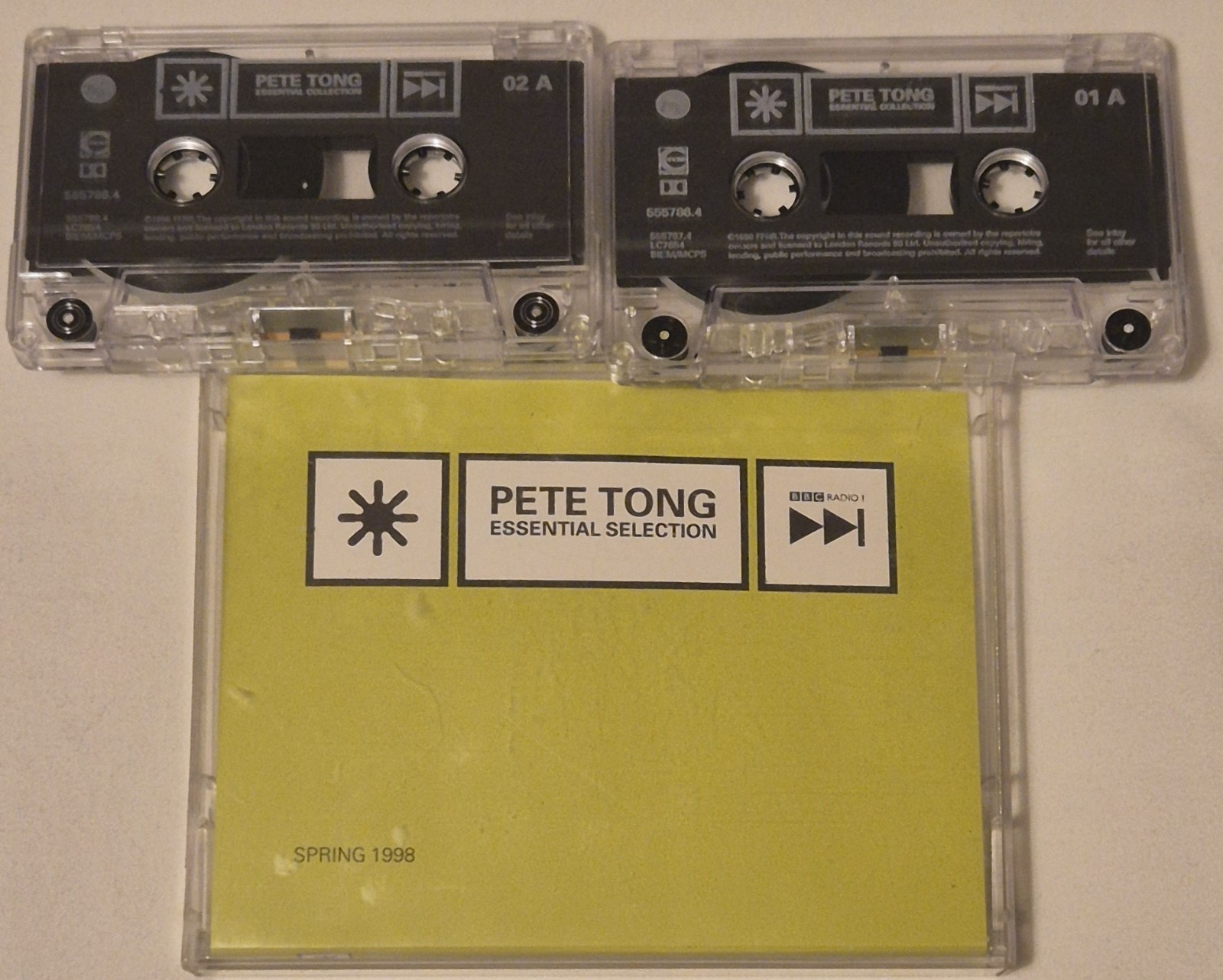 Pete Tong  Double Cassette Essential Selection Spring 1998 VGC