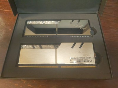 G. SKILL Trident Z Royal 16GB (2 x 8GB) PC4-28800 (DDR4-3600) Memory...