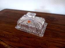 Butterdose Glas " Bleikristall "