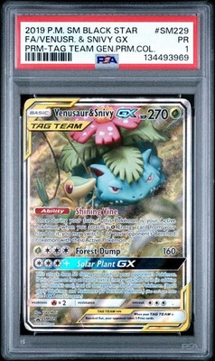 Venusaur & Snivy GX SM229 Sm Holo for sale online | eBay