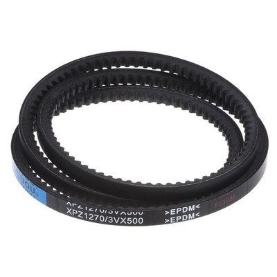 3VX500 Rubber V-Belt Raw Edge Cogged V Belts 50'' Length x 0.38'' Width