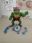 Vintage TMNT Ninja Turtles Figure Breakfightin Raph 1989 Complete
