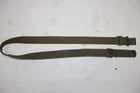 US Military WWII M1 Garand Rifle Sling Canvas Flat Buckle Web Sling 1945 WW2 QR5