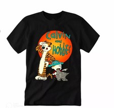 Calvin And Hobbes Unisex 90  S Cotton Men Women S-5XL T Shirt KN251