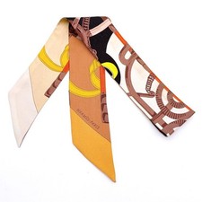 Hermes Twilly Apron Doll Gen Spurs Scarf m1 1222