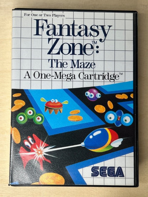 Fantasy Zone - The Maze -  Sega Master System - Mit Box & Games Guide