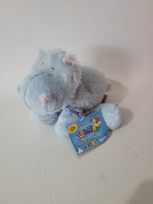 Ganz Webkinz Lil' Kinz Hippo Blue Stuffed Plush Hippopotamus HS009 Sealed Code