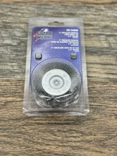 Shark Welding 14030 0.20-Inch Shank 3-Inch Circular Crimped Coarse Wire Wheel
