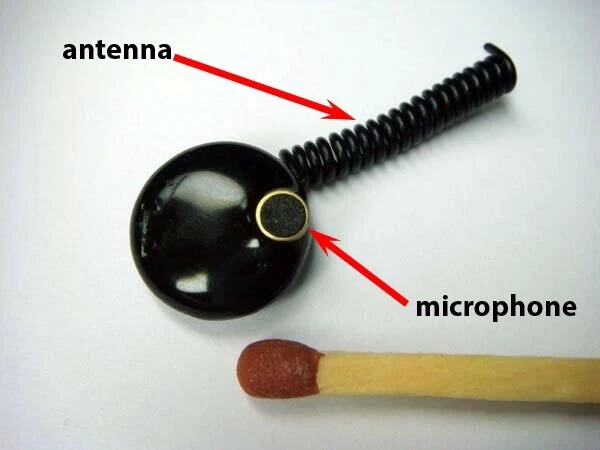 Mikrofon Spionage Abhörsender UHF 400-470MHz  Made in Israel  300metr Reichweite - Bild 4 von 4