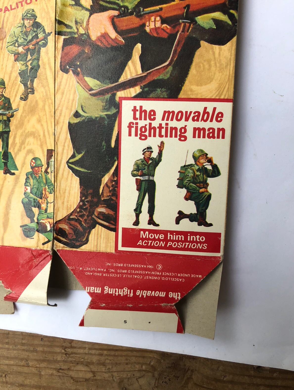 Vintage 1966 Action Man Action Soldier Toy with Box Palitoy eBay