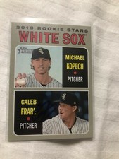 Chicago White Sox CALEB FRARE Signed Heritage Card